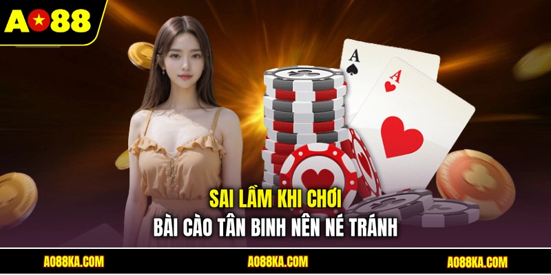 Sai lầm khi chơi bài cào tân binh nên né tránh